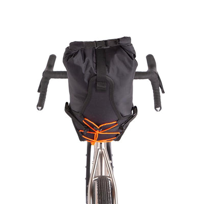 Restrap Saddle Bag - Black/Orange - Cyclop.in