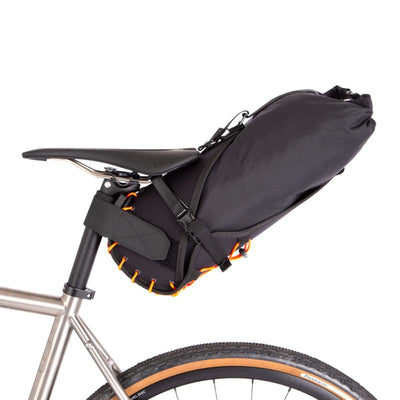 Restrap Saddle Bag - Black/Orange - Cyclop.in