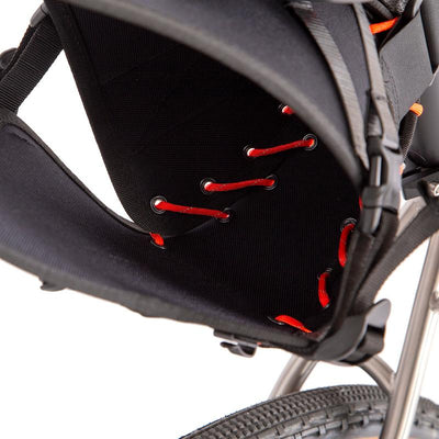 Restrap Saddle Bag - Black/Orange - Cyclop.in