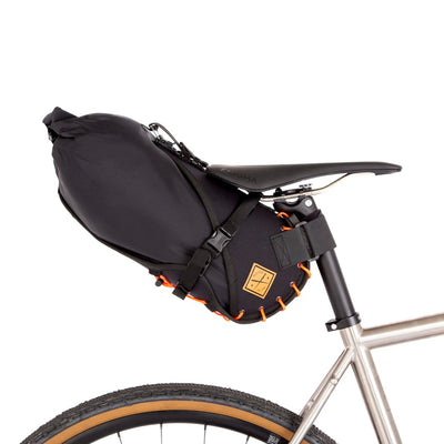 Restrap Saddle Bag - Black/Orange - Cyclop.in