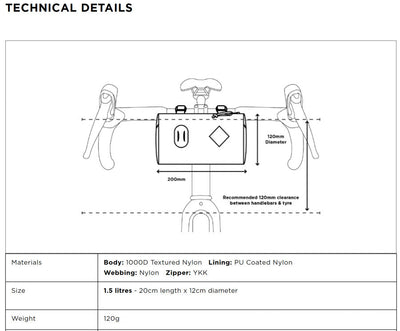 Restrap Canister Bag - Cyclop.in