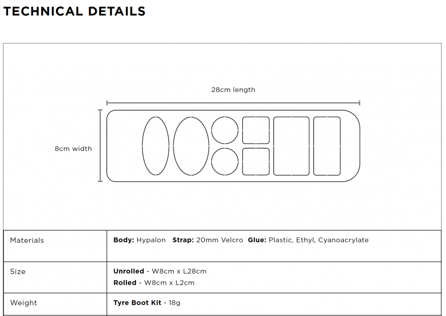 Restrap Tyre Boot Kit - Cyclop.in