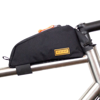 Restrap Top Tube Bag - Black - Cyclop.in