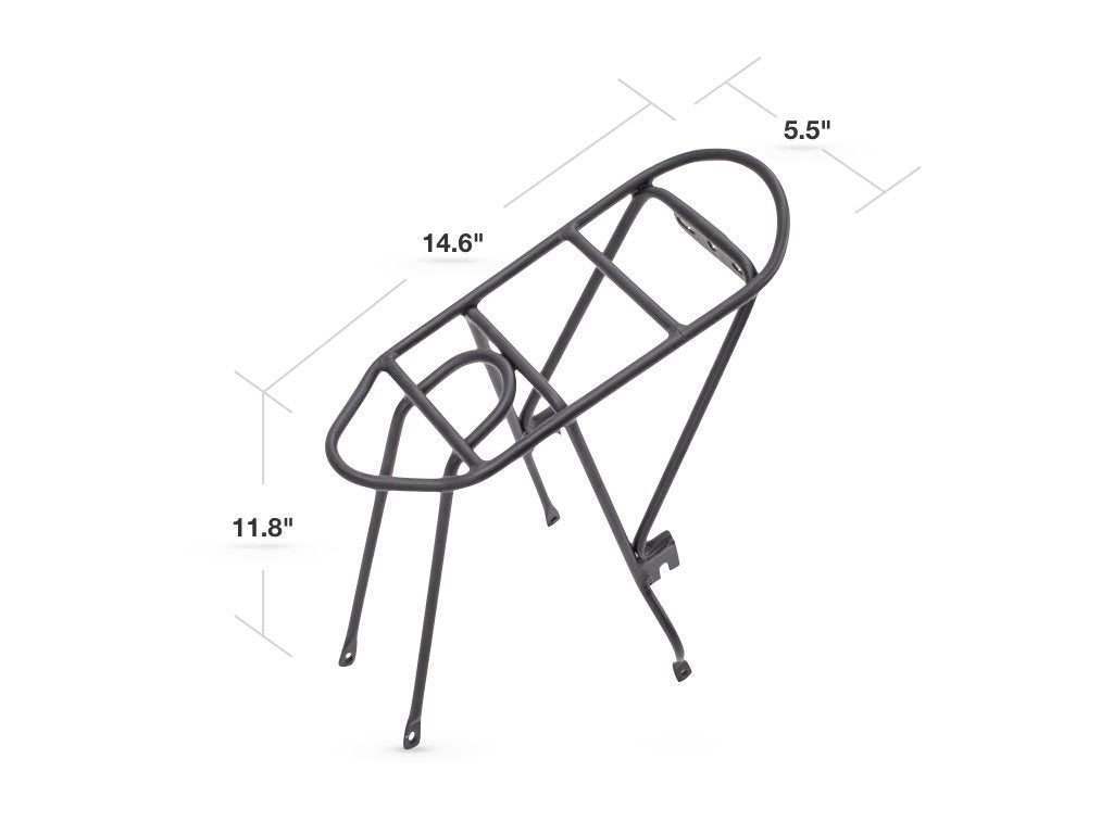 Qubit X1, X2 Rear Rack - Cyclop.in