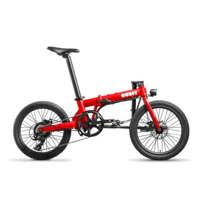 Qubit X2+ Folding Electric Bike - Cyclop.in
