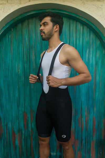 Apace Sprint 2022 Mens Cycling Racing Bib Shorts - Black - Cyclop.in