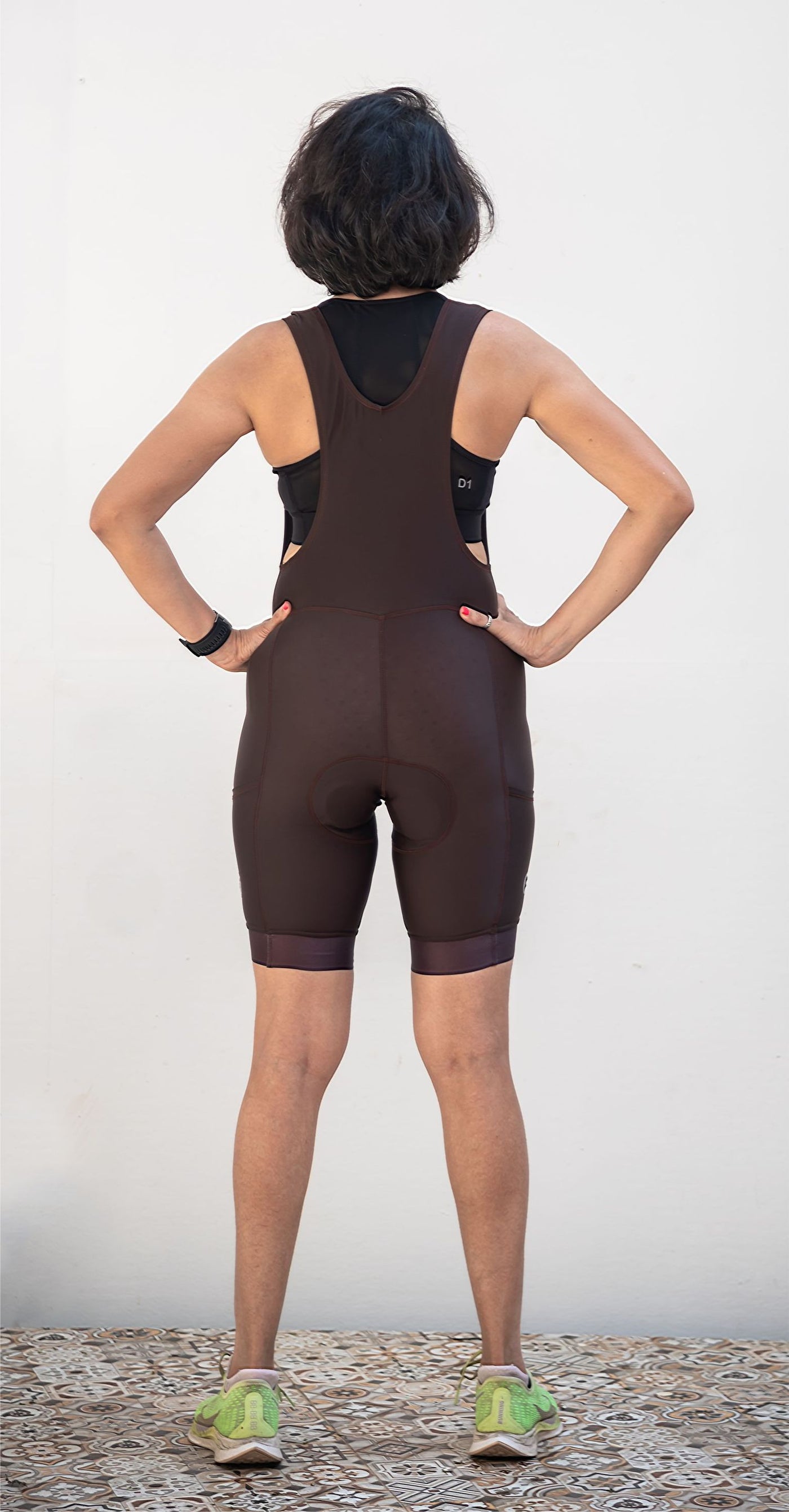 Apace Womens Cycling | Bib Shorts | Explore | Espresso Brown - Cyclop.in