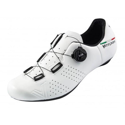 Vittoria Road Cycling Shoes Nylon Sole Alise White - Cyclop.in