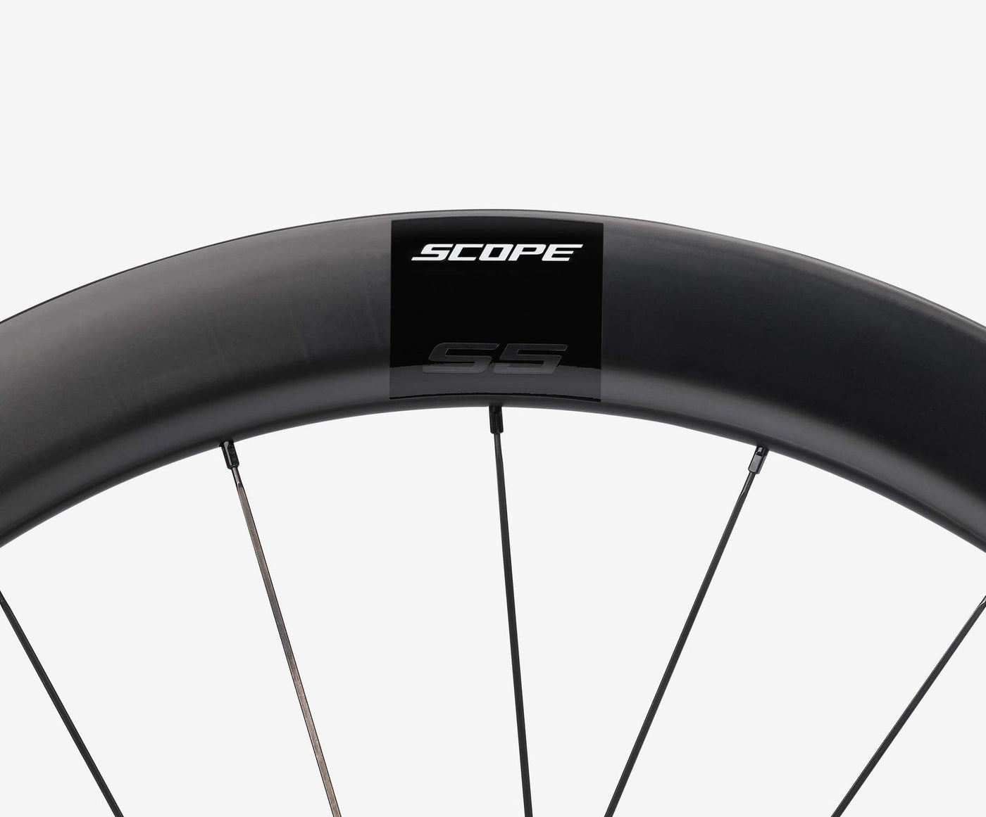 Scope S5 Aero Carbon Tubeless Disc Brake Wheel - Shimano/Sram - Black - Cyclop.in