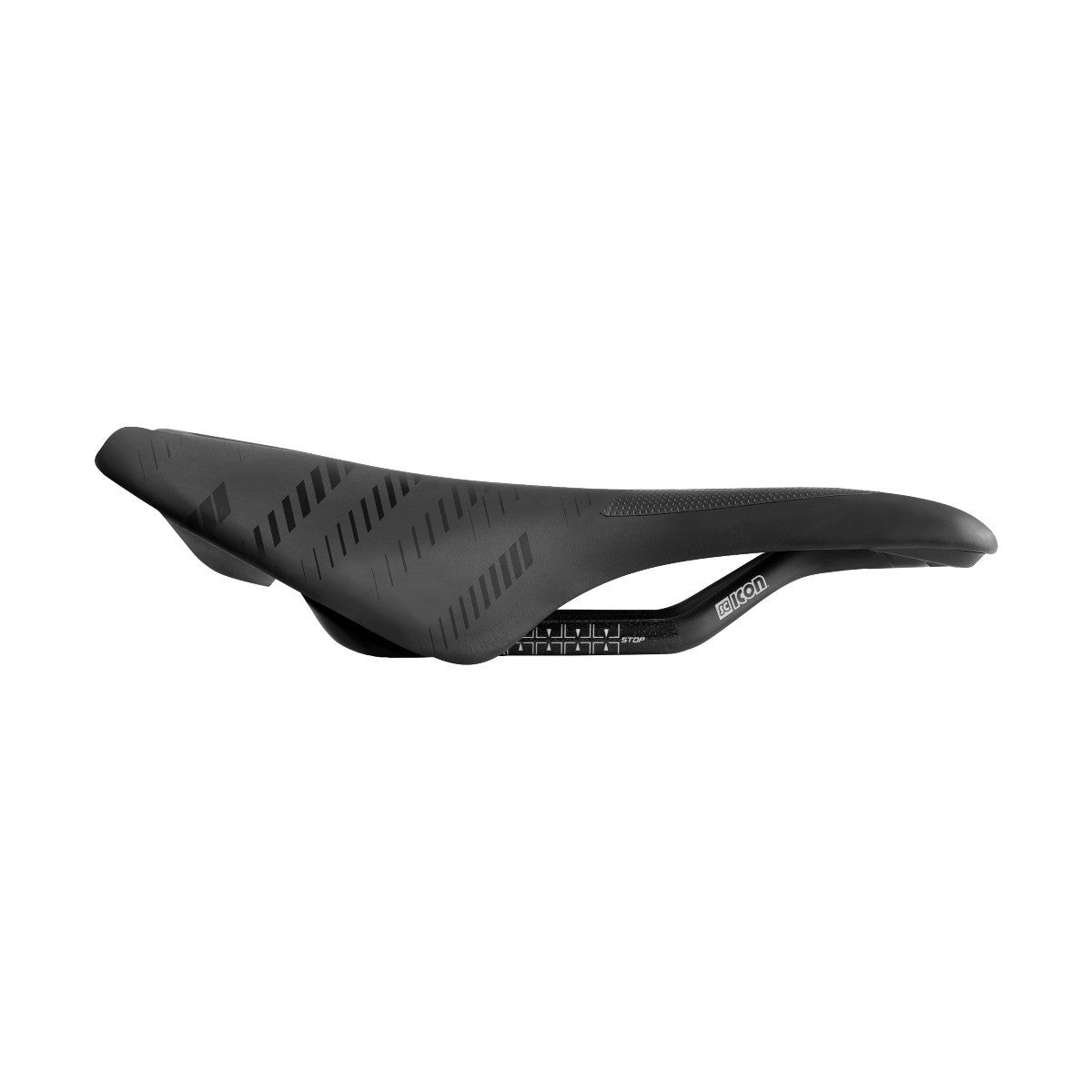 Scicon Mens Elan Short Nose Power Ergo Design Saddle - Black - Cyclop.in