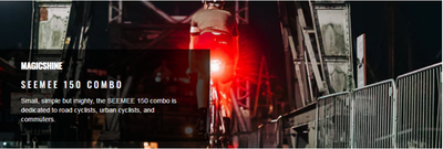 Magicshine Rear Light SEEMEE 150TL - 150 Lumens - Cyclop.in
