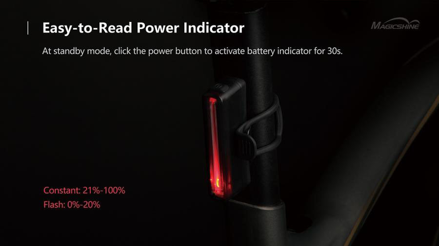 Magicshine SEEMEE 30TL Rear Light - 30 Lumens - Cyclop.in