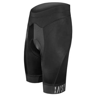 Baisky Mens Endurance Shorts with Vion Insert Pads - Simple Black - Cyclop.in