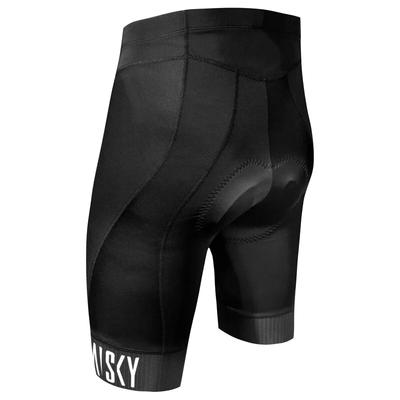 Baisky Mens Endurance Shorts with Vion Insert Pads - Simple Black - Cyclop.in