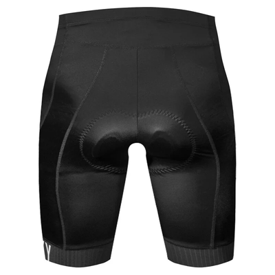 Baisky Mens Endurance Shorts with Vion Insert Pads - Simple Black - Cyclop.in