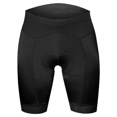 Baisky Mens Endurance Shorts with Vion Insert Pads - Simple Black - Cyclop.in