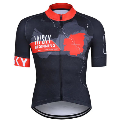 Baisky Bicycle Mens Short Jersey Map - TRMSJ990 - Cyclop.in