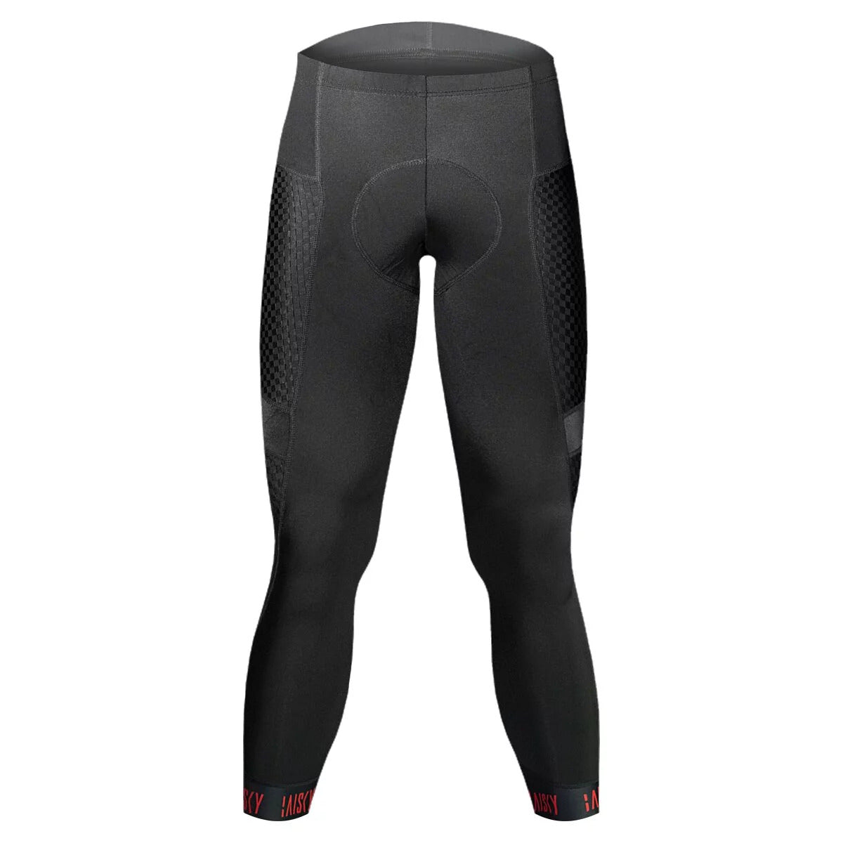 Baisky Mens Endurance Cropped tights with Vion Insert Pads - Windblown Black - Cyclop.in