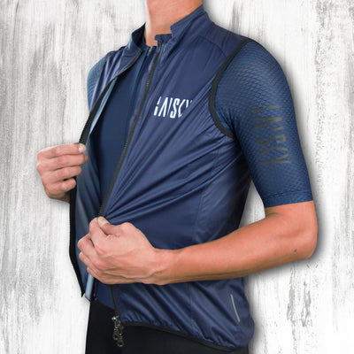 Baisky Mens Double Zipper Wind Vest - Cyclop.in