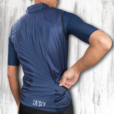 Baisky Mens Double Zipper Wind Vest - Cyclop.in