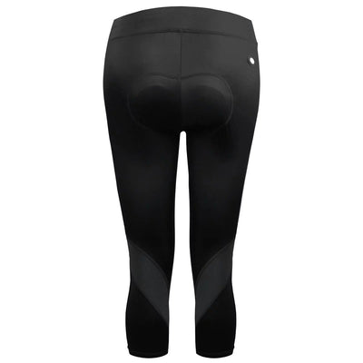 Baisky Bicycle Womens Cropped Tights TRMB780 - Roselle Black - Cyclop.in