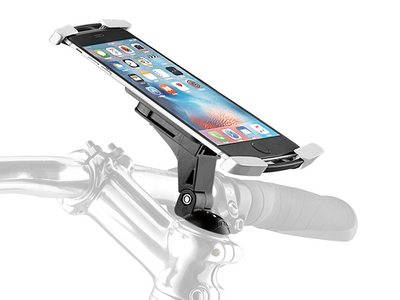 Ibera Adjustable Phone Holder For Stem Clamp Q5 - Cyclop.in