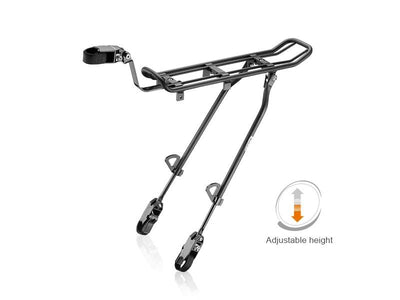 Ibera PakRak Alloy Rear Carrier For Road Bikes - Cyclop.in