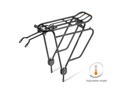 Ibera PakRak Touring Carrier Plus+ Alloy Rear Carrier For V Brakes - Cyclop.in