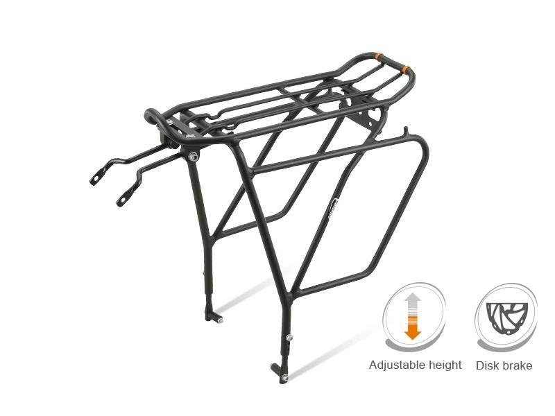 Ibera PakRak Touring Carrier Plus+ Alloy Rear Carrier For Disc Brakes - Cyclop.in