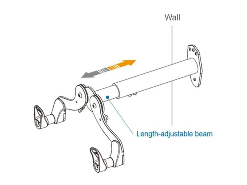 Ibera Bicycle Wall Hanger IB-ST4 - Cyclop.in