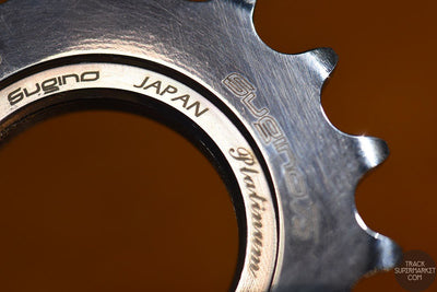 Sugino Track Cogs Gigas Alloy Silver 15-T - Cyclop.in