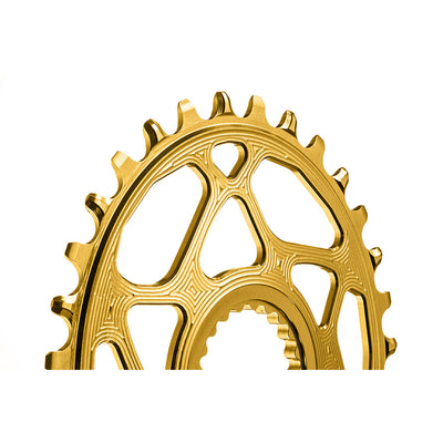 Absolute Black Oval MTB Chainring - 1X Shimano Direct Mount - HG+ 12 Speed - Cyclop.in