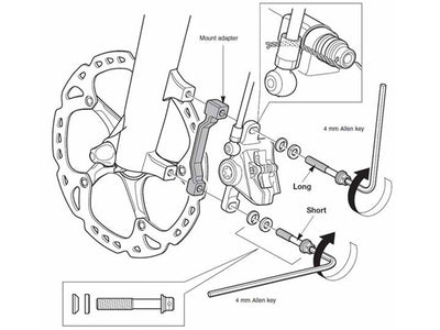Shimano XTR SM-MA90 Disc Brake Adapters - F160P/S - Cyclop.in