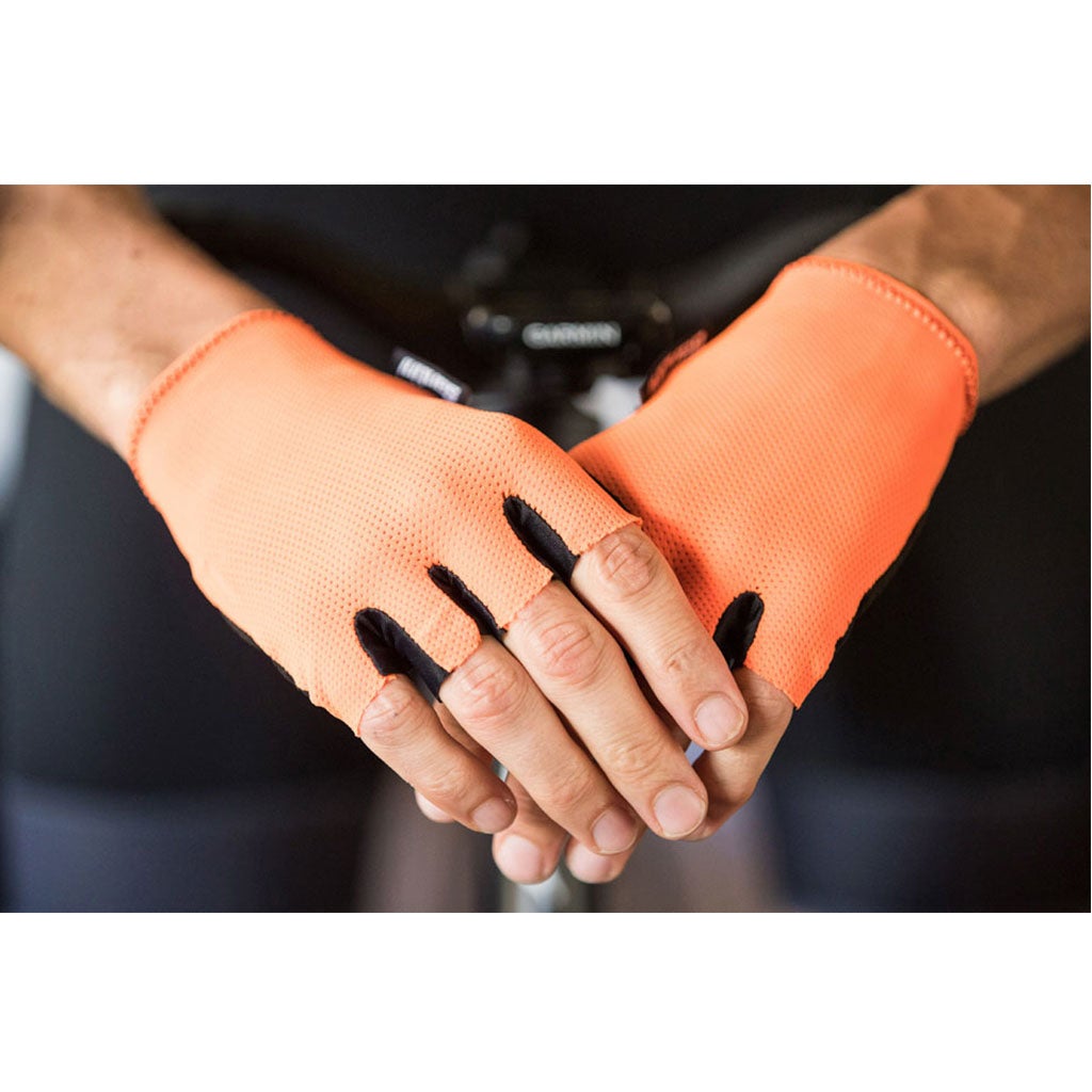 Santini Brisk Gloves - Flashy Orange - Cyclop.in