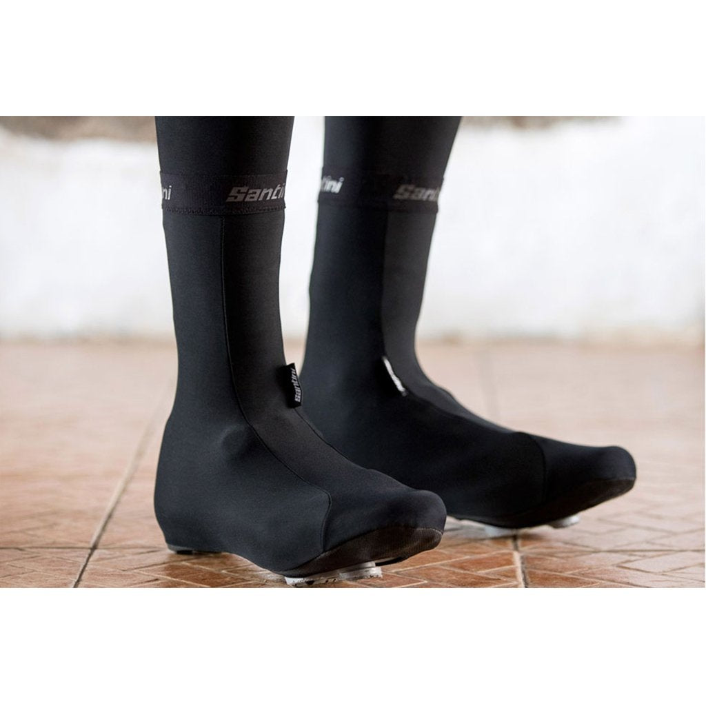 Santini Vega H20 Shoecover - Black - Cyclop.in