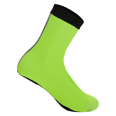 Santini Adapt Shoecover - Fluo Green - Cyclop.in