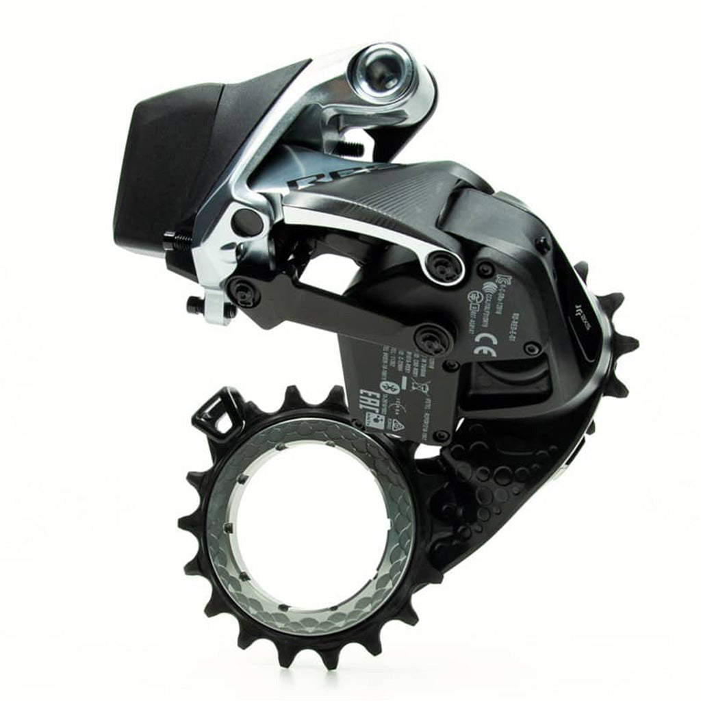 Absolute Black Hollowcage Carbon - Ceramic OSPW For SRAM ETAP AXS Road 12 Sp - Gold - Cyclop.in