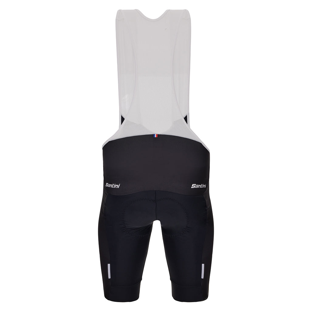 Santini TDF Kom Bibshorts - Black/Polka - Cyclop.in