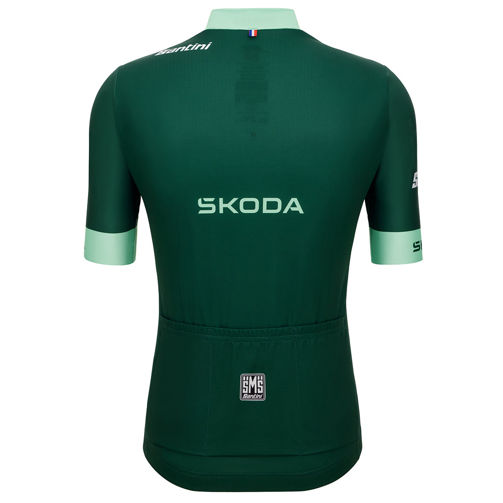 Santini TDF Best Sprinter Jersey - Green - Cyclop.in