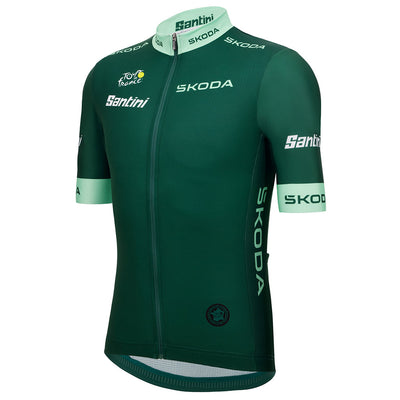 Santini TDF Best Sprinter Jersey - Green - Cyclop.in