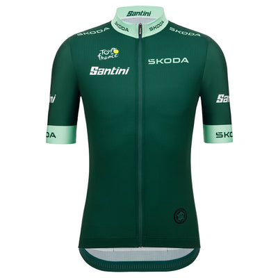 Santini TDF Best Sprinter Jersey - Green - Cyclop.in