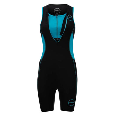 Zone3 Womens Activate Trisuit - Black/Turquoise - Cyclop.in