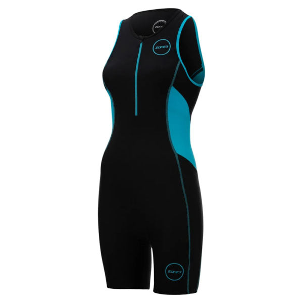 Zone3 Womens Activate Trisuit - Black/Turquoise - Cyclop.in