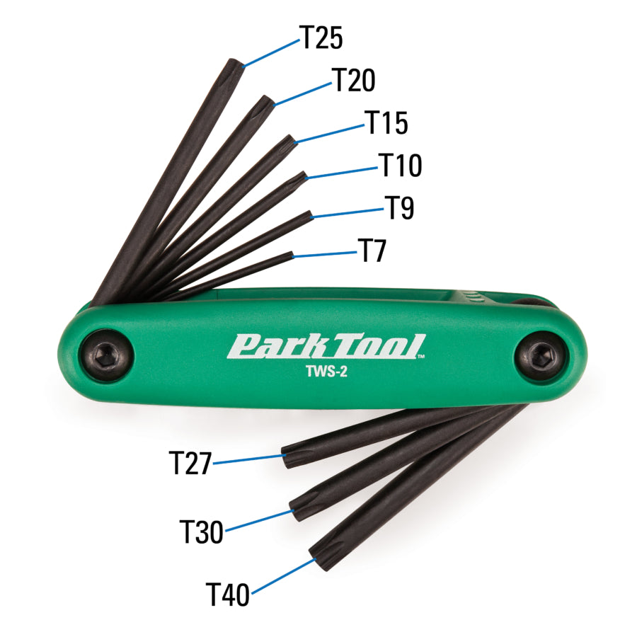 Park Tool Fold-up Star Shaped Driver Wrench Set - Cyclop.in