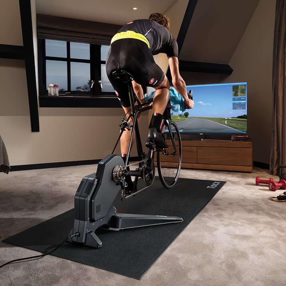 TACX FLUX S Smart Bike Trainer With Garmin Edge 520 Plus, HRM dual and Speed Cadence sensor 2 - Cyclop.in