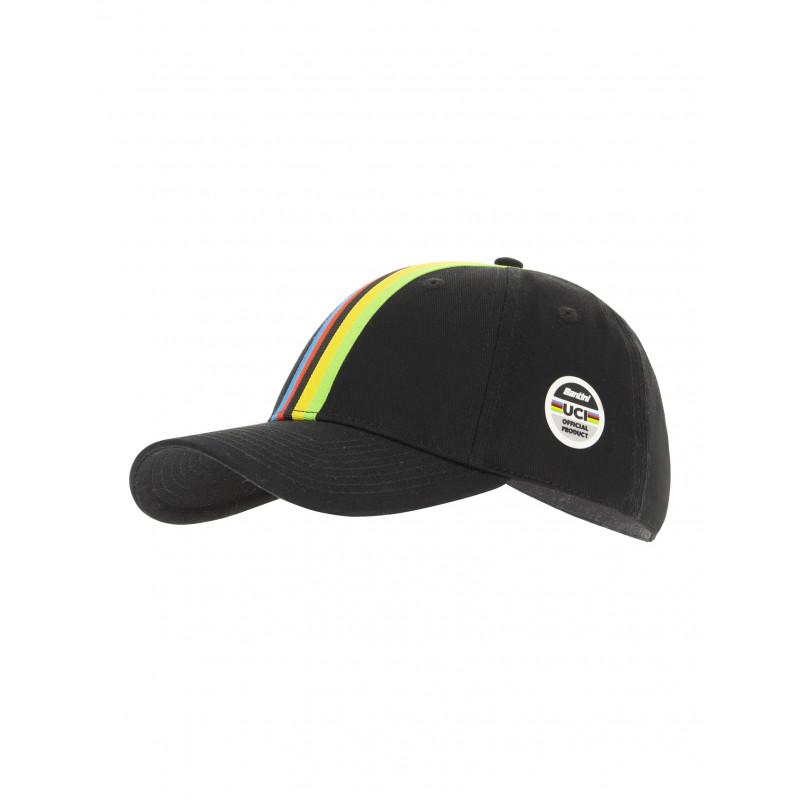 Santini UCI Official Baseball Cap - Black - Cyclop.in