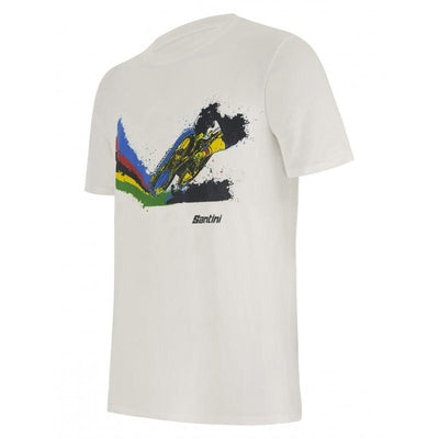Santini UCI Official MTB T-Shirt - Print - Cyclop.in