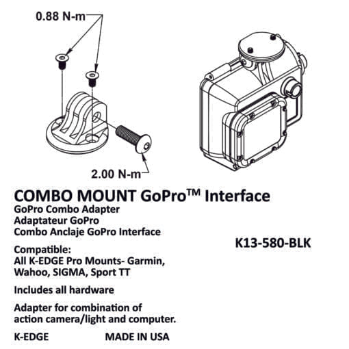 K-Edge Combo Mount Interface - Cyclop.in