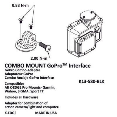 K-Edge Combo Mount Interface - Cyclop.in