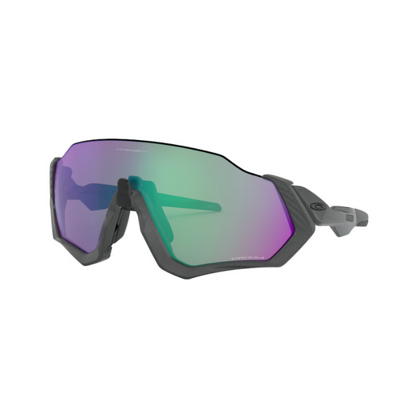 Buy Oakley Flight Jacket Matte Steel with Prizm Road Jade Cyclop.in